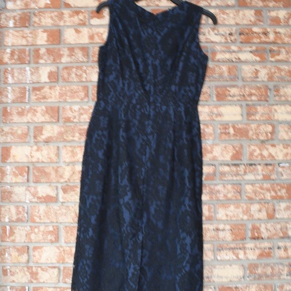 𝅺BROOKS Brothers Silk/Lace Dress - Picture 4 of 5
